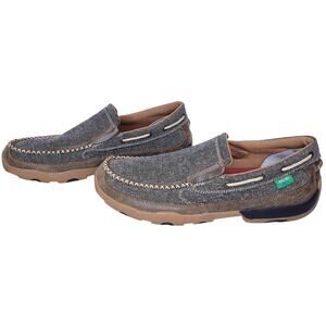 TWISTED X Boots Eco TWX Slip On Driving Moccasins Loafers Men's Size 13W ~VGUC